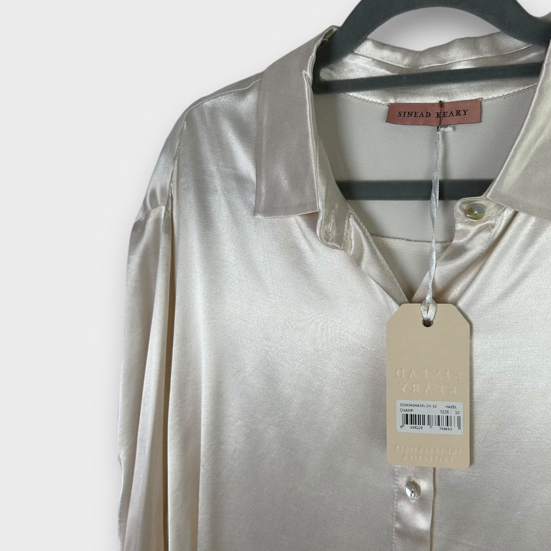 Sinead Keary Satin Shirt - 10