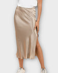Sinead Keary "The Orla" Satin Midi Skirt - 6/8 (XS)