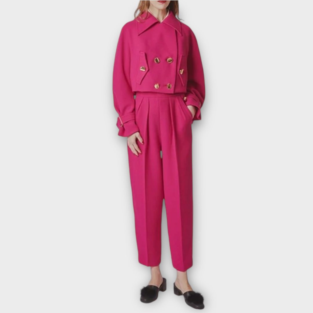 Sonia Taouhid Tapered Wool Trousers - 10
