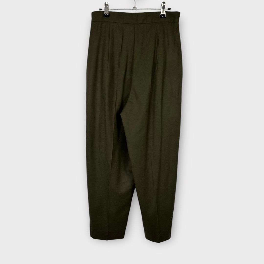 Sonia Taouhid Tapered Wool Trousers - 10