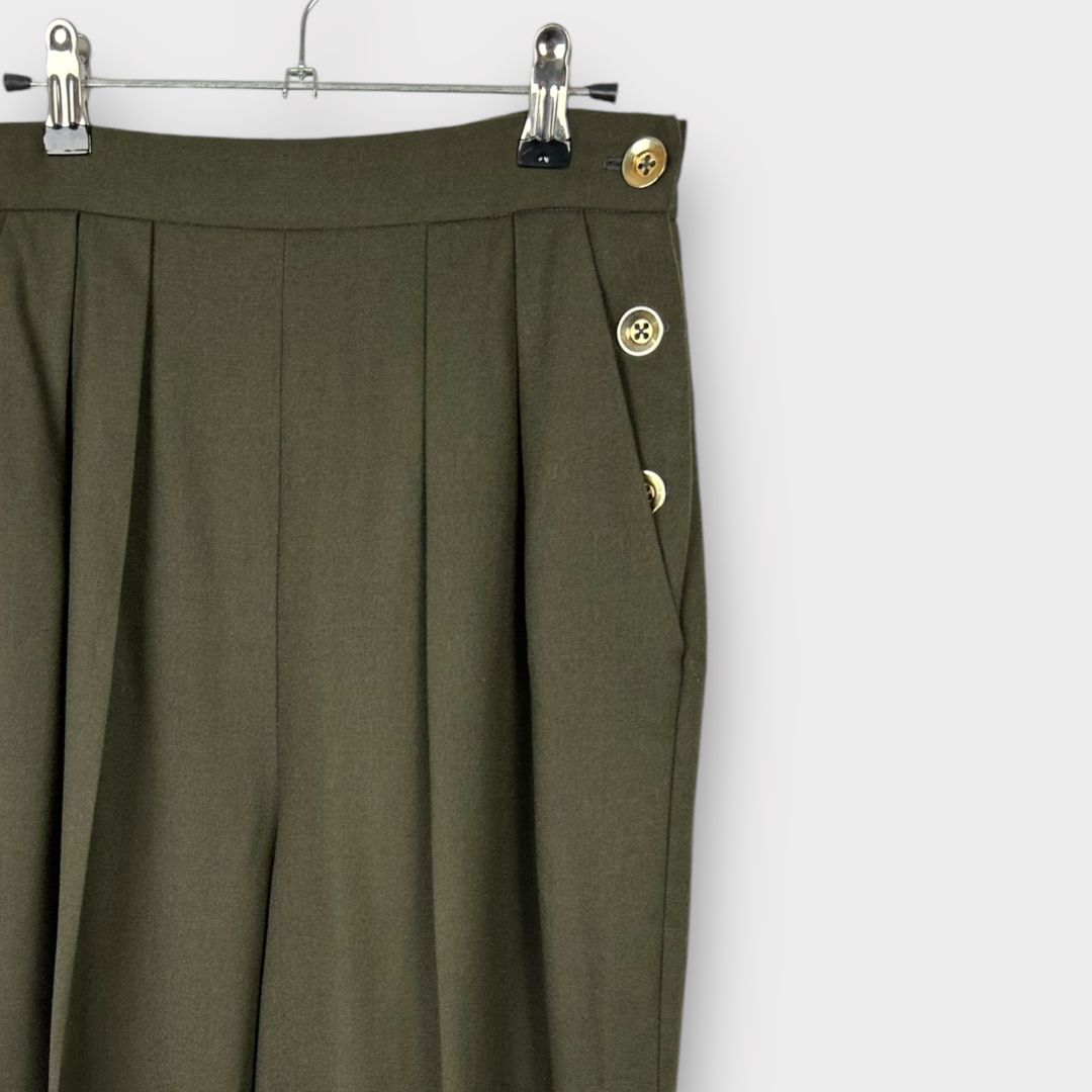 Sonia Taouhid Tapered Wool Trousers - 10