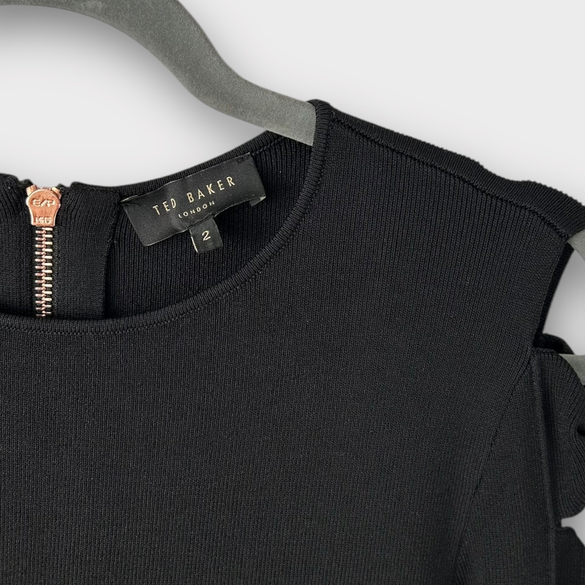 Ted Baker Jayney Sleeve Detail Bodycon Dress - 10