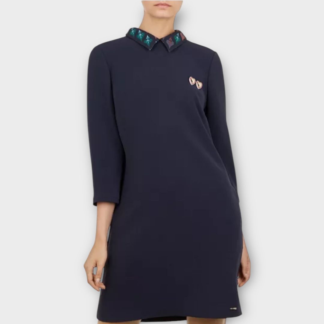 Ted Baker Colour by Numbers Delphin Shift Dress - 12