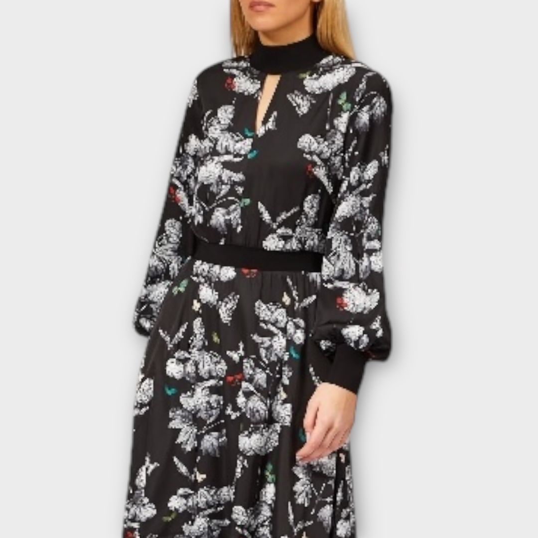 Ted Baker Eynah Narnia Floral Midi Dress - 14