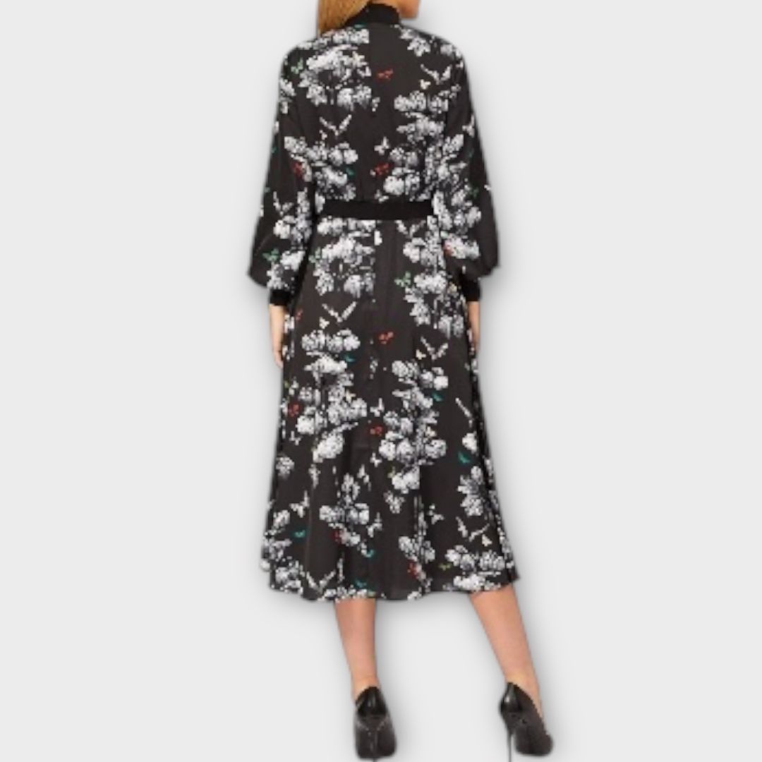 Ted Baker Eynah Narnia Floral Midi Dress - 14