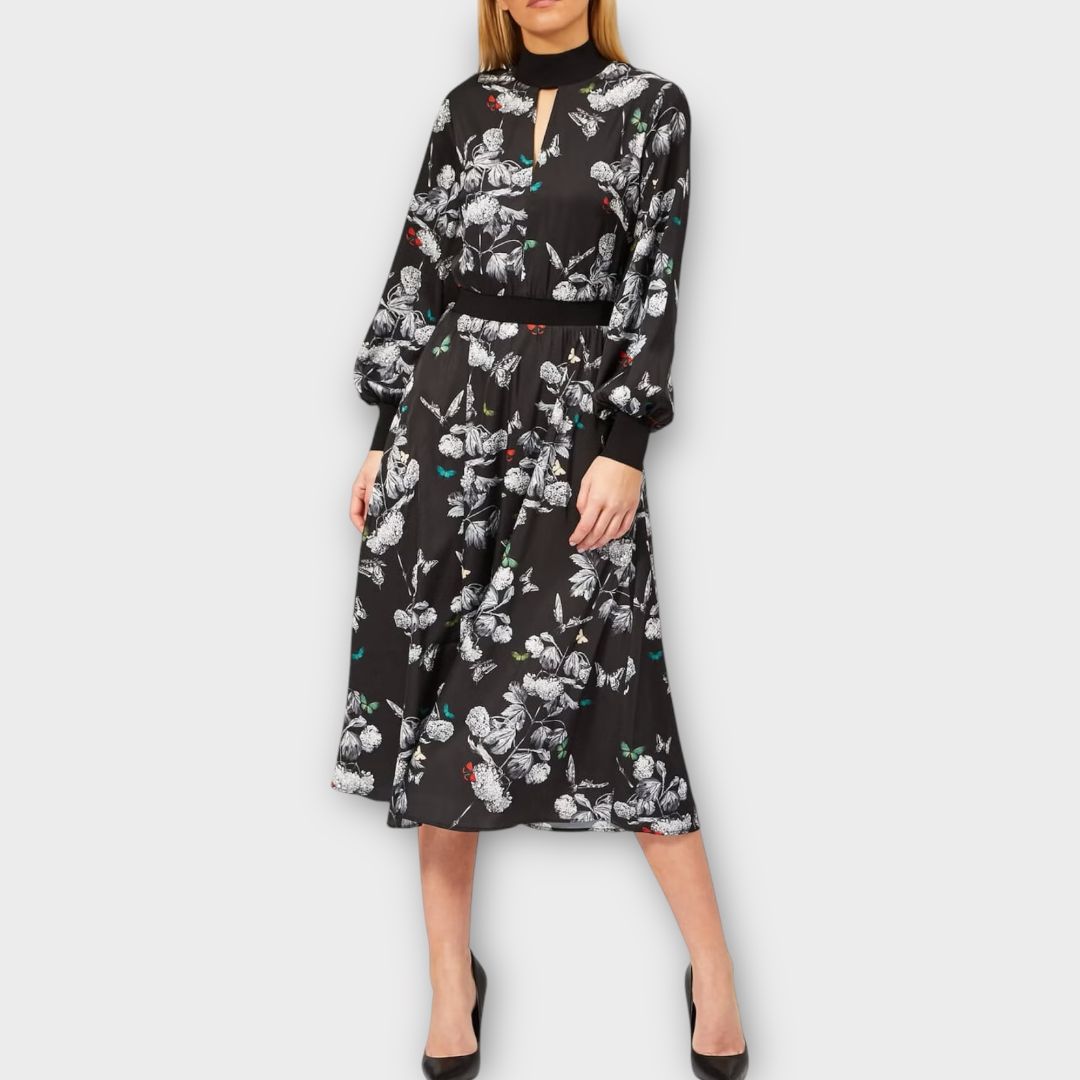 Ted Baker Eynah Narnia Floral Midi Dress - 14