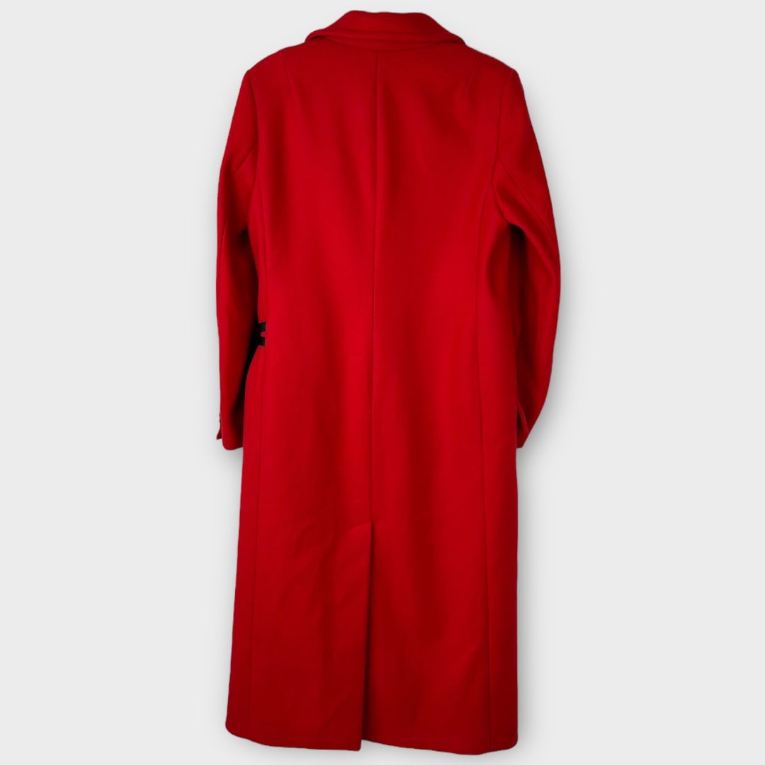 Ted Baker Frejia Crombie Wool Blend Detachable Strap Coat - 10