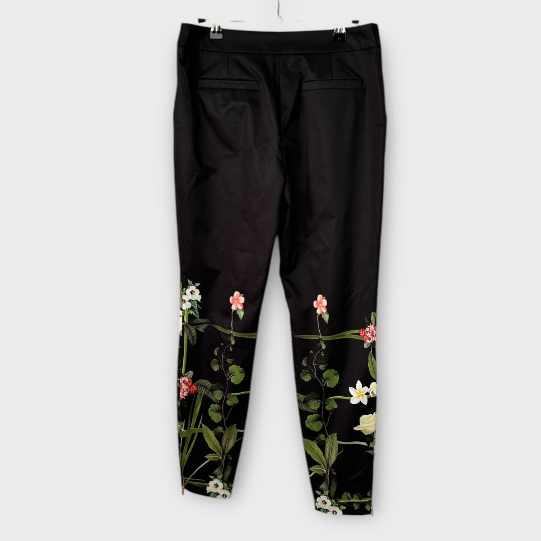 Ted Baker Hadas Secret Trellis Cropped Trousers - 8