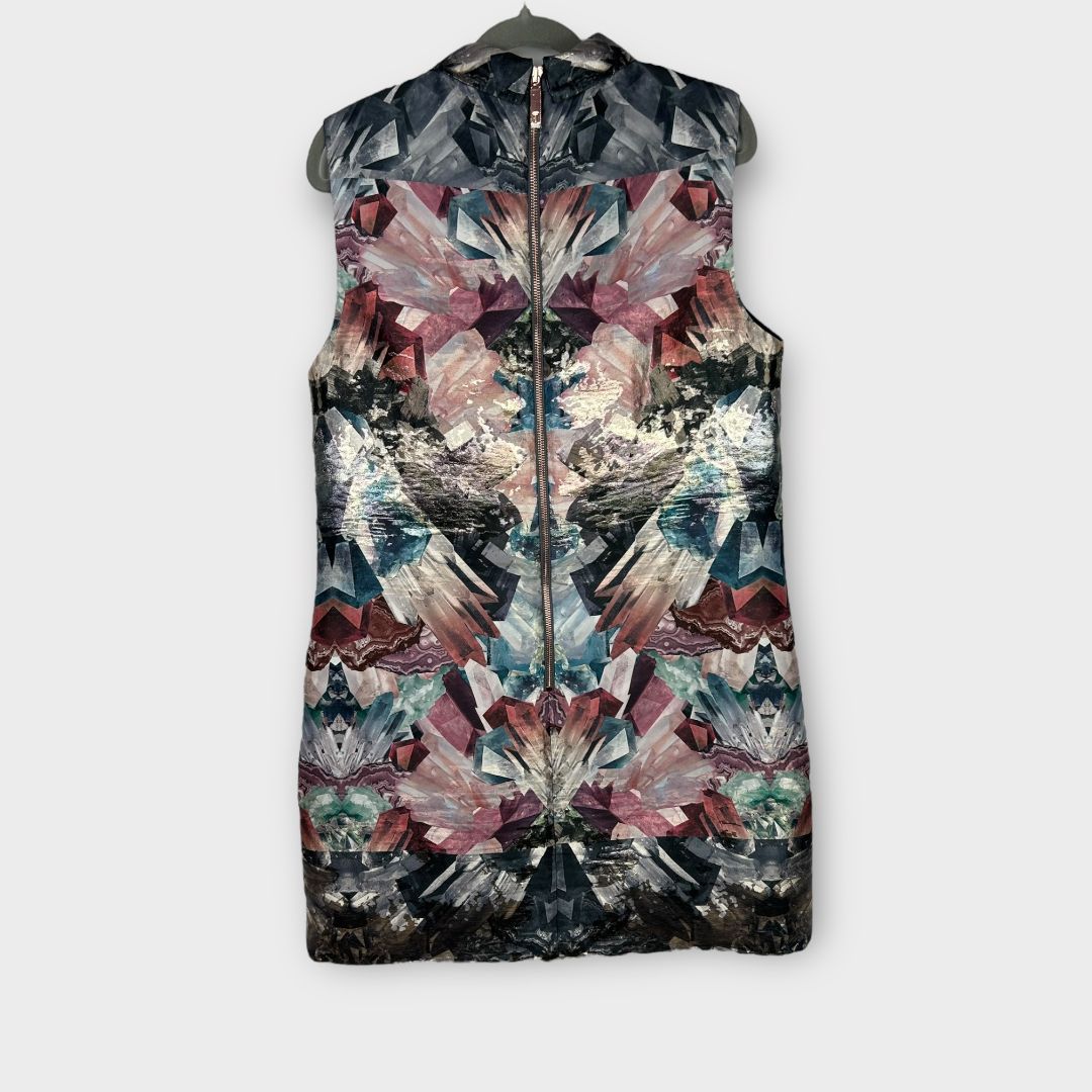 Ted Baker Heidy Mirrored Minerals Tunic Shift Dress - 14