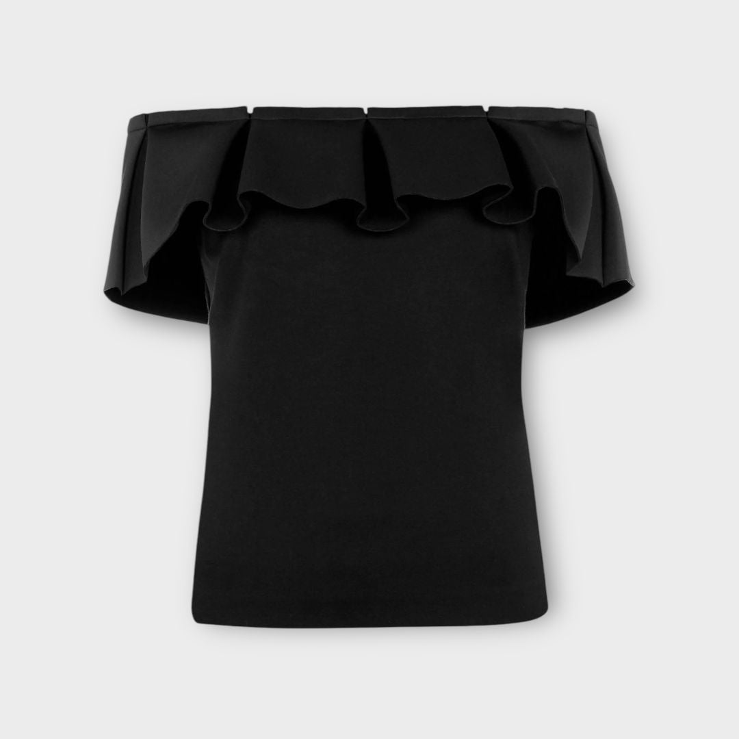 Ted Baker Liista Box Pleat Bardot Top - 14