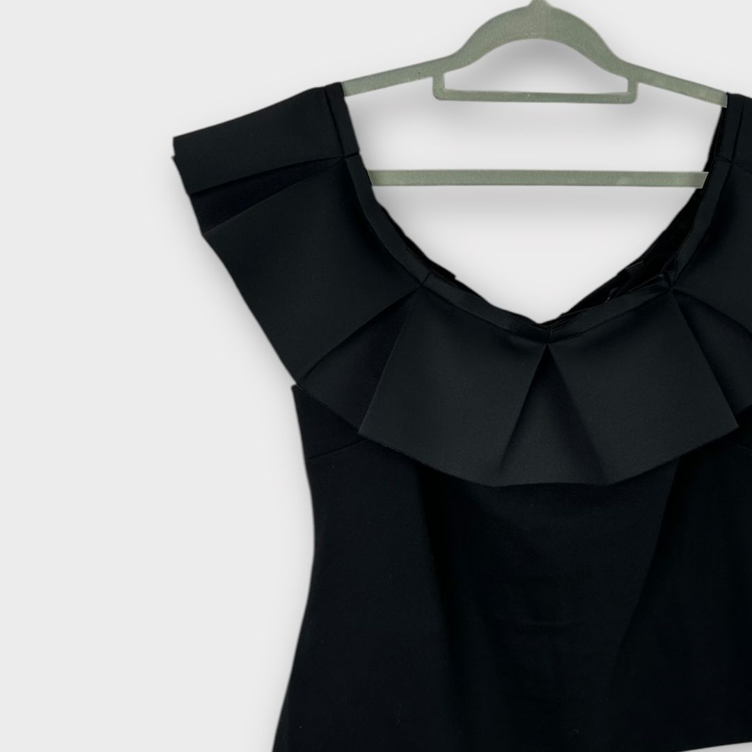 Ted Baker Liista Box Pleat Bardot Top - 14