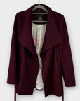 Ted Baker Paria Short Wrap Wool Blend Coat - 10