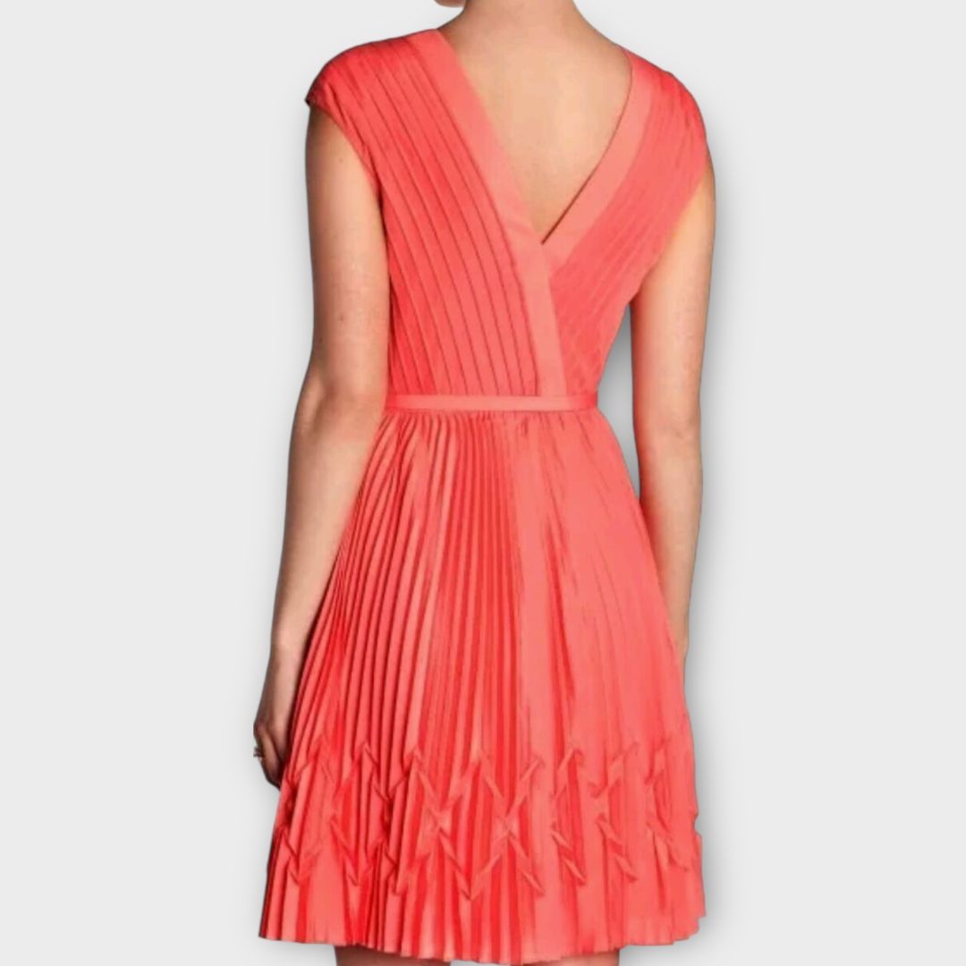 Ted Baker Pleated Dress - 10