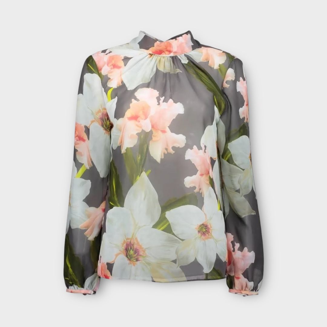 Ted Baker Tily Chatsworth Sheer Floral blouse - 10