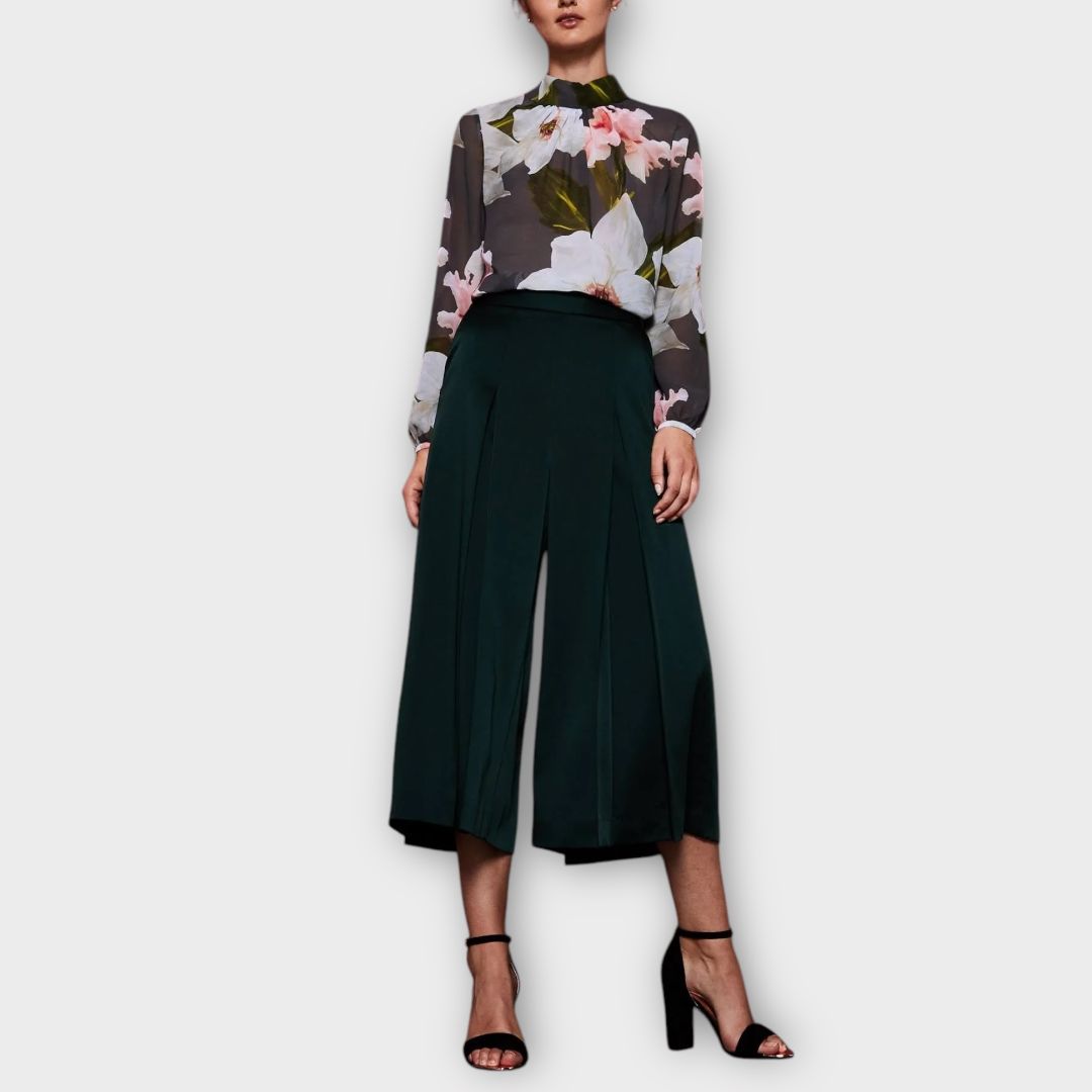 Ted Baker Tily Chatsworth Sheer Floral blouse - 10