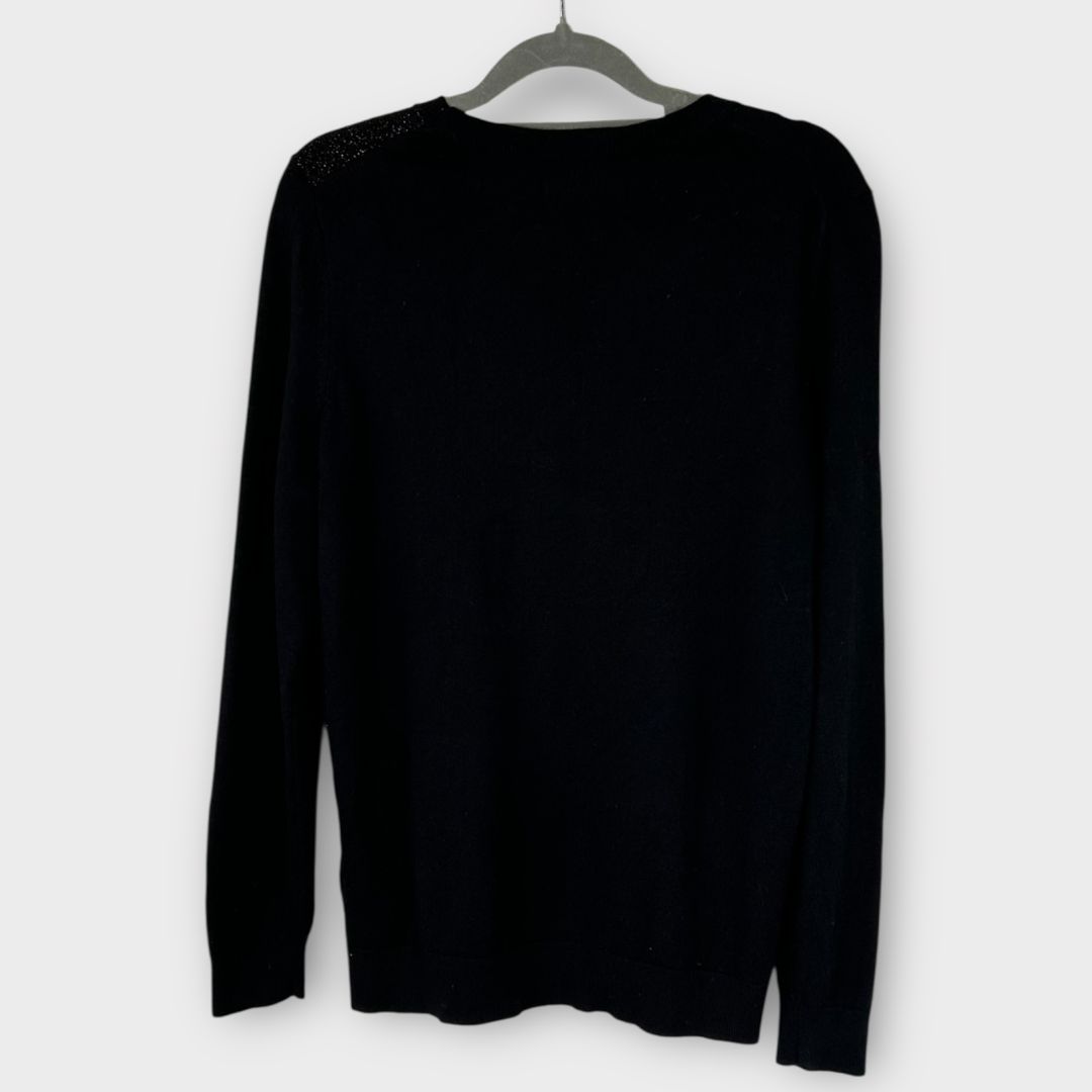 Ted Baker Wool Blend Periiey Polar Bear Knit Jumper - 10