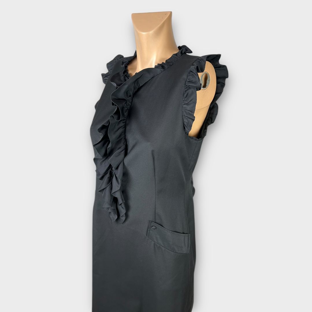 Ted Baker Wool Blend Ruffle Dress 12 2nd Ave Trading