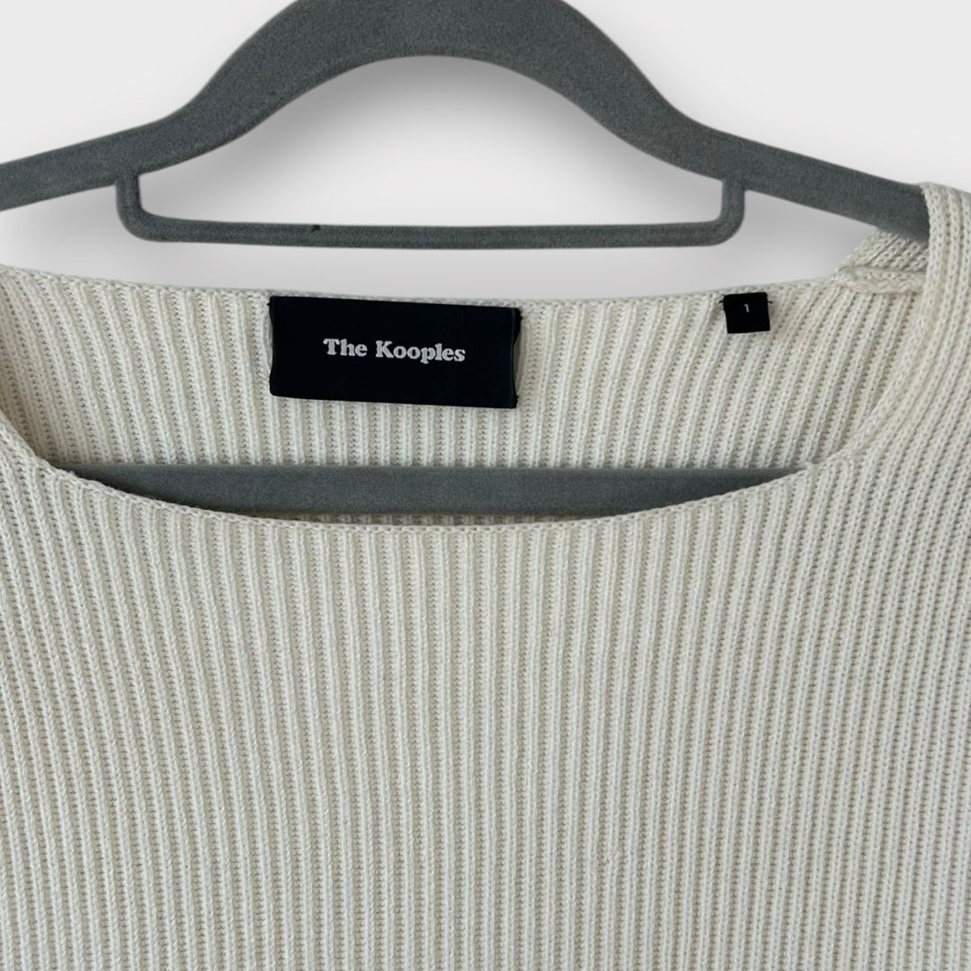 The Kooples Ribbed Knit Top - 8/10