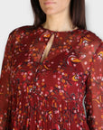 Tommy Hilfiger Floral Bell Sleeve Blouse - 8