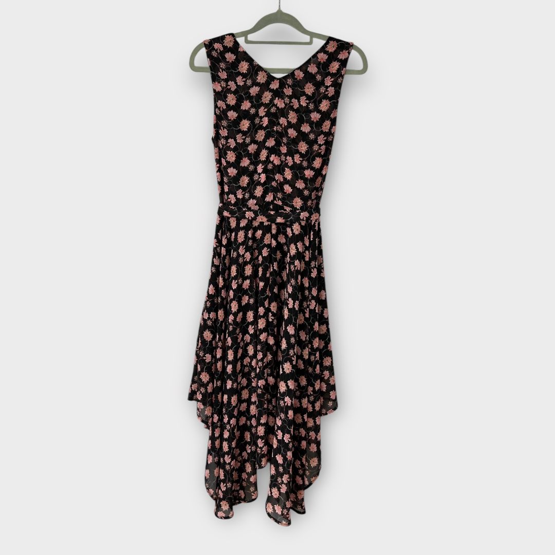 Topshop Floral Wrap Dress - 8