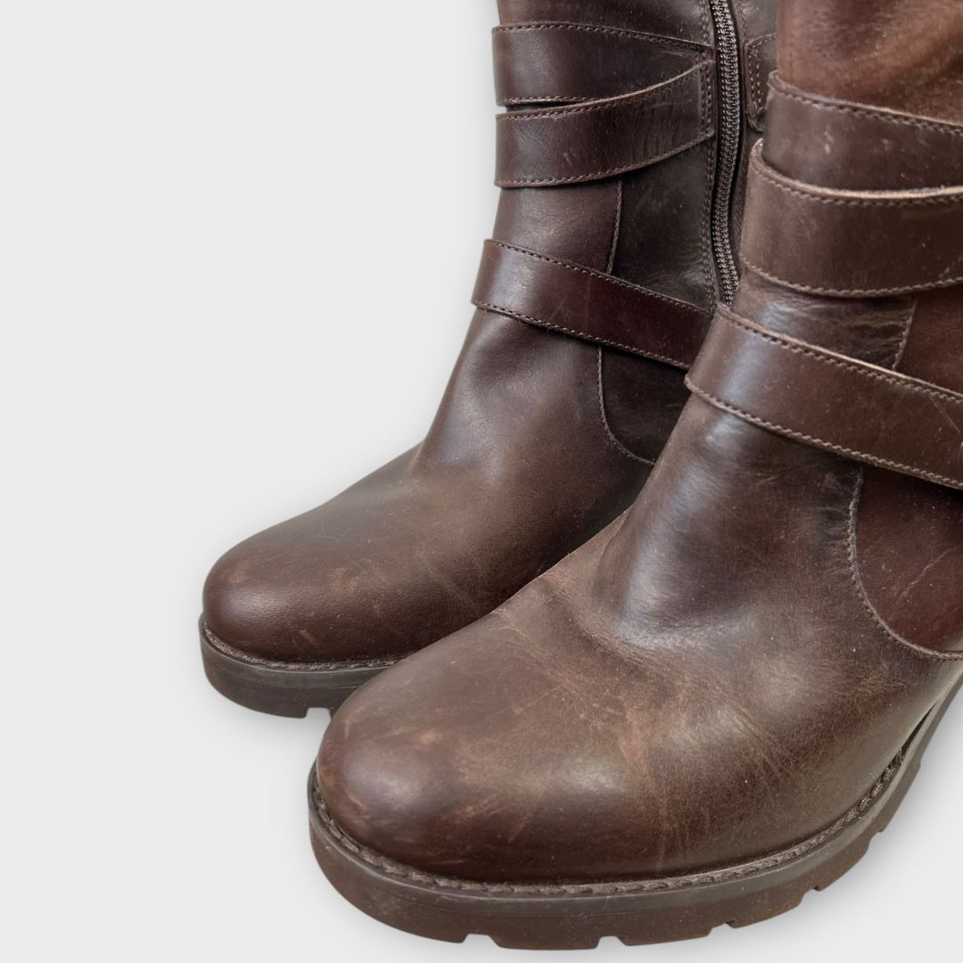 Ugg Lana Biker Boots - 7/40