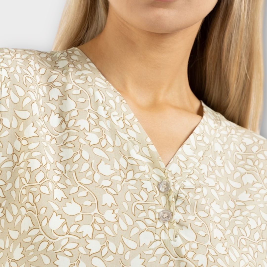 Usha Floral Blouse - 12 (L)