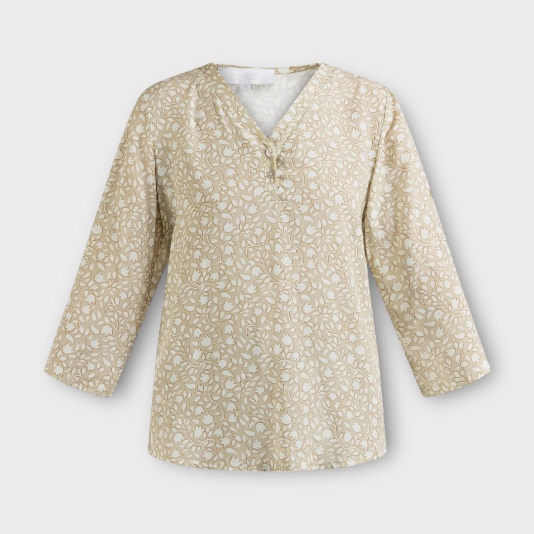 Usha Floral Blouse - 12 (L)