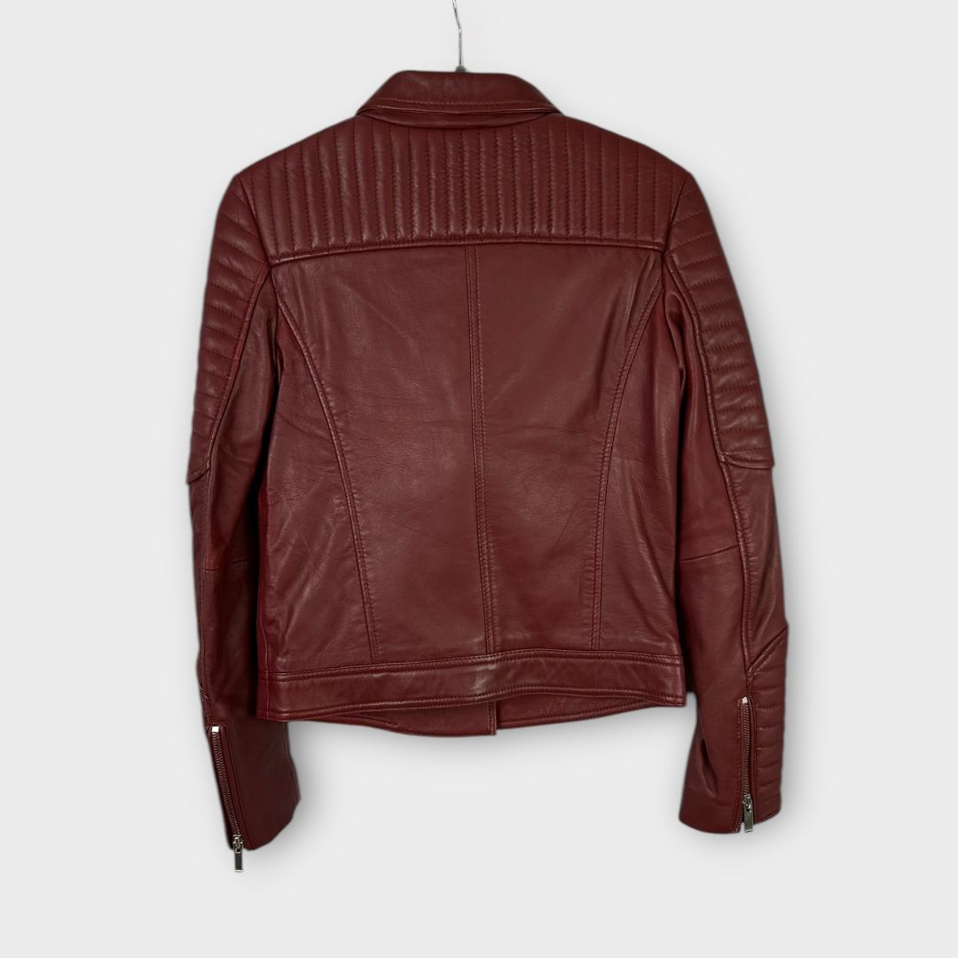 Usual Way Franca Leather Jacket - 6/8 (S)