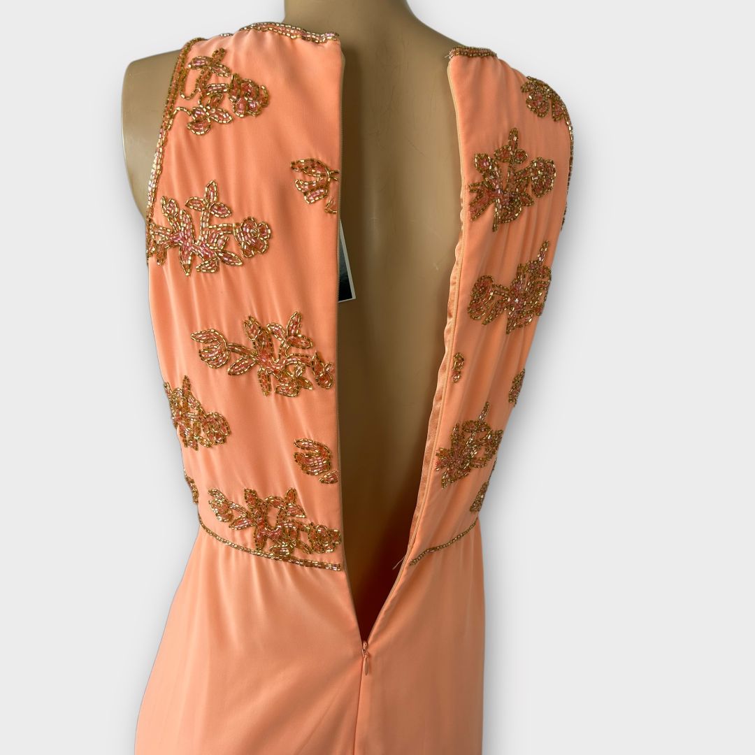 Virgos Lounge Embellished Maxi Dress - 10