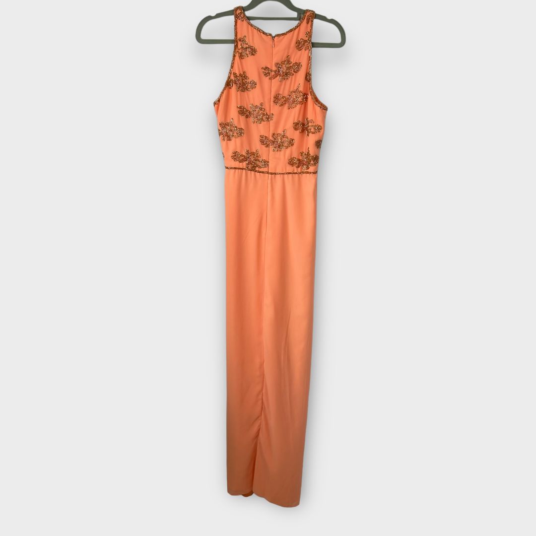 Virgos Lounge Embellished Maxi Dress - 10