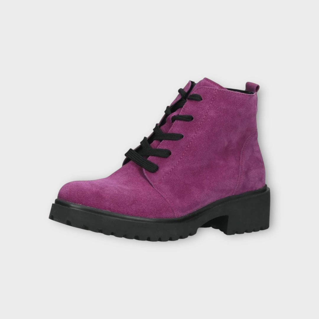 Waldläufer Suede Leather Ankle Boots - 4.5/37.5