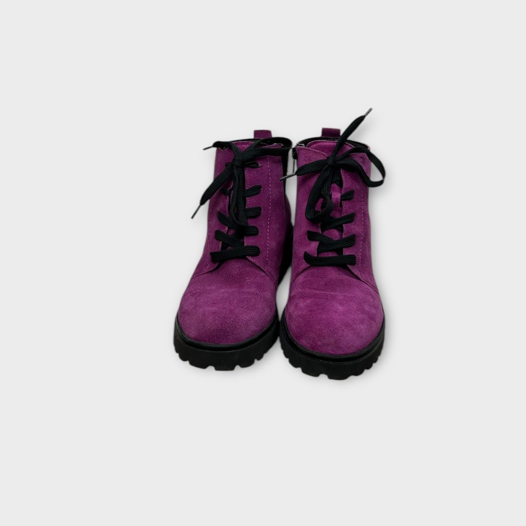Waldläufer Suede Leather Ankle Boots - 4.5/37.5