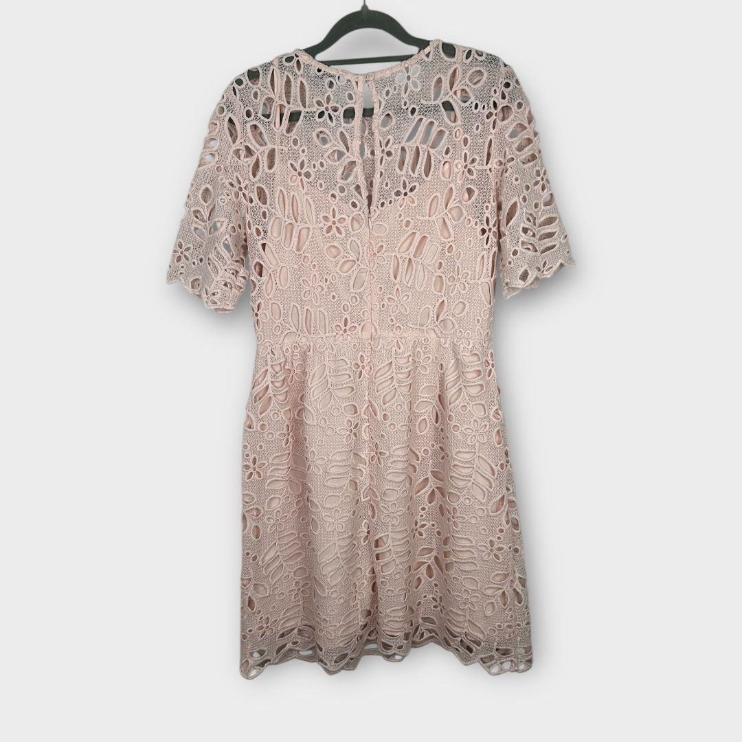 Warehouse Floral Lace Dress - 12