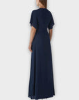 Whistles Nova Frill Wrap Maxi Dress - 14