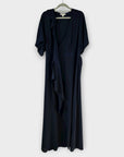 Whistles Nova Frill Wrap Maxi Dress - 14