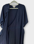Whistles Nova Frill Wrap Maxi Dress - 14