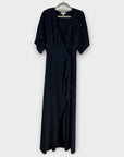Whistles Nova Frill Wrap Maxi Dress - 14