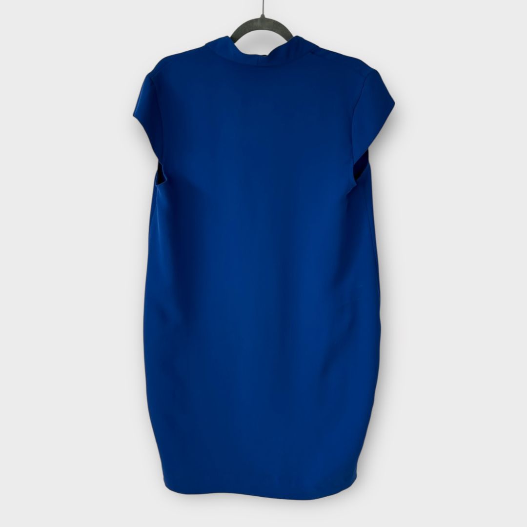 Whistles Paige V-Neck Crepe Dress - 12