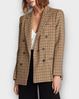 Zara Check Blazer - 8 (S)