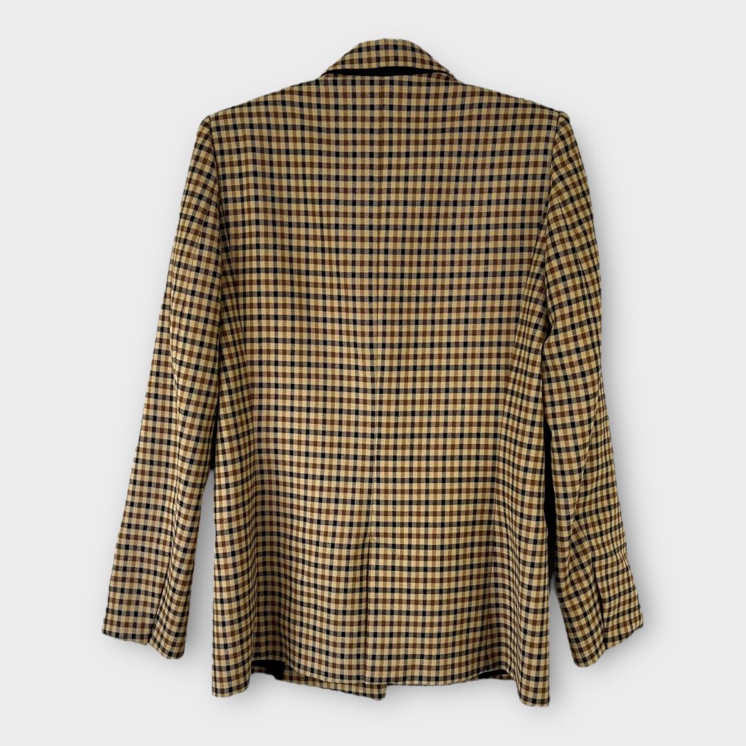 Zara Check Blazer - 8 (S)