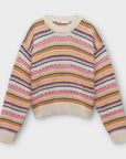 Zara Crochet Knit Cotton Sweater - S
