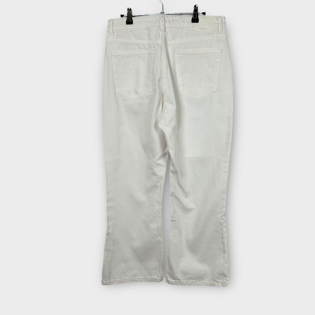 Zara Cropped Flared Jeans - 10
