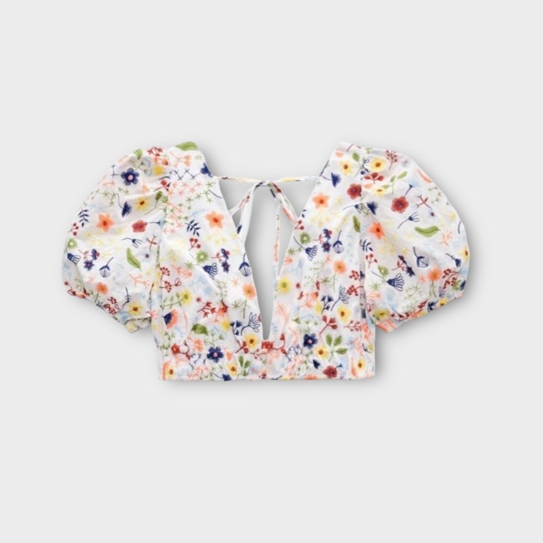Zara Floral Crop Top - XL