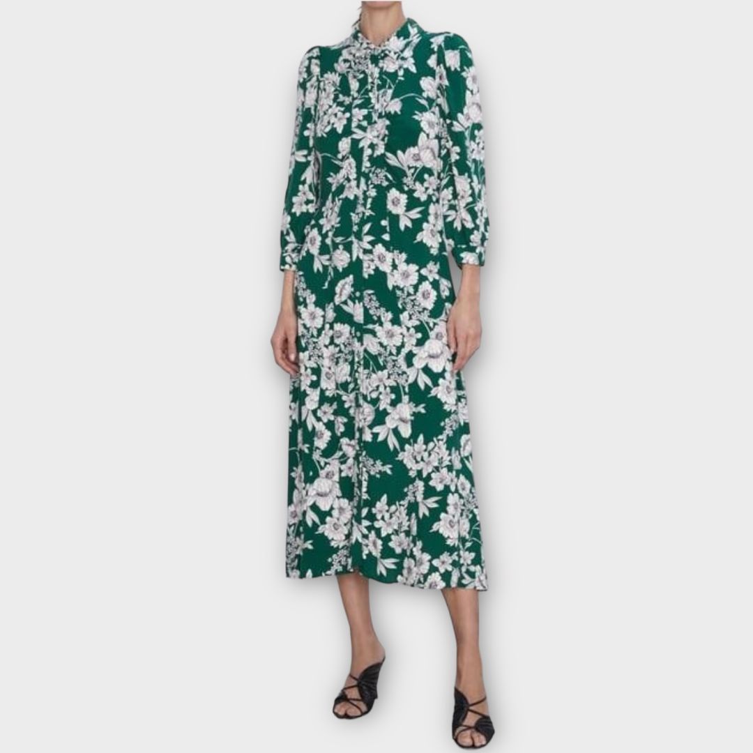 Zara Floral Midi Dress - S