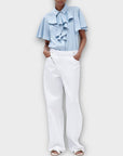 Zara Ruffle Blouse - 10 (S)