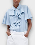 Zara Ruffle Blouse - 10 (S)