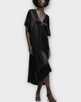 Zara Satin Diamonte Kaftan Dress - XL