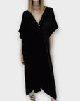 Zara Satin Diamonte Kaftan Dress - XL