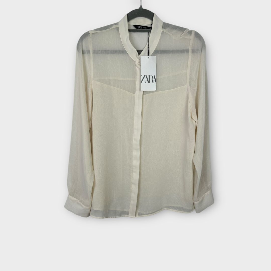 Zara Sheer Blouse - M