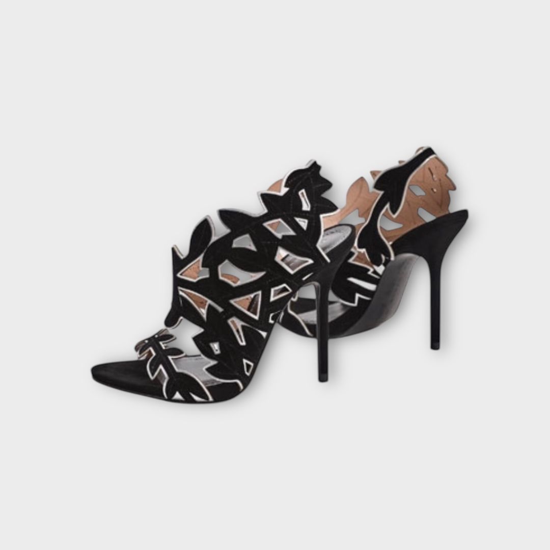 Zara Suede Leather Heels - 4/37